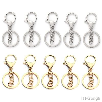 【hot】☌  10Pcs Claw Clasps Chain Swivel for Jewelry Making