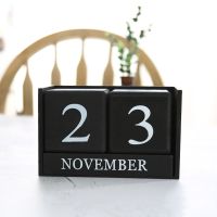 【YD】 Desk Calendar Block Planner Permanent Desktop Organizer Agenda 9.5 x 4.3 5CM