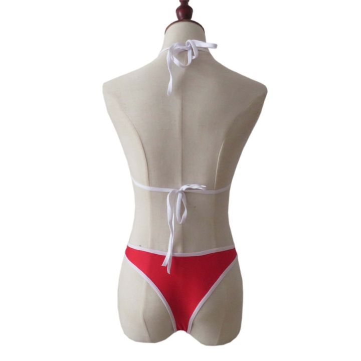 cos-imitation-ไมโครบิกินี่เซ็กซี่สลิงสีแดงขอบสามเหลี่ยมเปิดกลับสาวชายหาดอาบแดดชุดว่ายน้ำผู้หญิงชุดว่ายน้ำ-biquini-บิกินี่-monokini