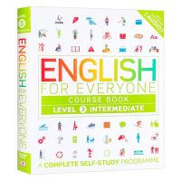 English For Everyone 3 English Original English For Everyone Course Book Level 3 Intermediate English Textbookหนังสือเรียนด้วยตนเองDK Series IELTS TOEFL Books English Version