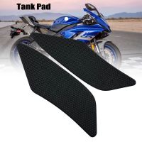 YZFR6 Anti slip Tank Pad Nano Glue Side Gas Knee Grip Protector Sticker For Yamaha YZF R6 2017 2018 2019 2020 2021 Motorcycle Decals  Emblems