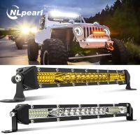 【CW】 12V 24V Bar Flood 90W for SUV Truck Boat Barra Road Headlight