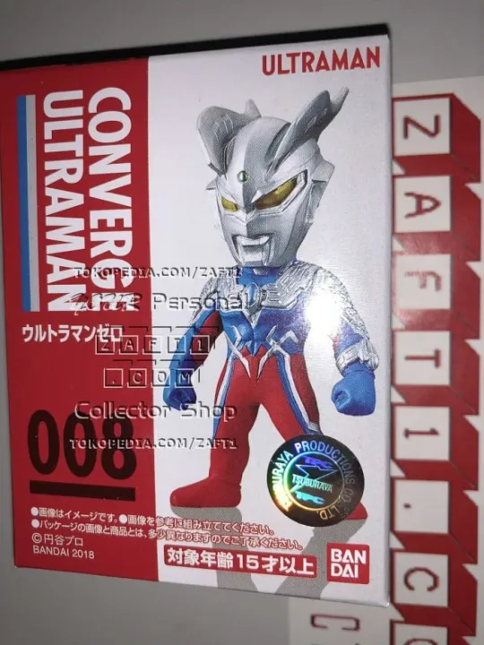 Flash Sale 5 Cm Ultraman Zero Converge Ultraman Vol 2 Bandai Ori 100 Bagus Lazada Indonesia