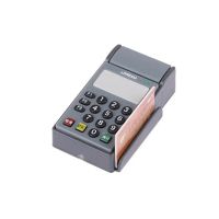 Exquisite Details Cash Register Toy Realistic Dollhouse Credit Card Machine Exquisite Mini Ornament with Detailed for Dollhouse
