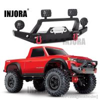 ✜✷♤ Injora amortecedor dianteiro com luz led para 1/10 rc rastreador trx4 esporte 82024-4 atualizar peças