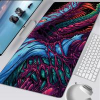 ۞ Large Gaming Mouse Pad Computer Gamer Keyboard Mouse Mat Hyper Beast Desk Mousepad for PC Desk Pad CSGO Carpet Protective Mat