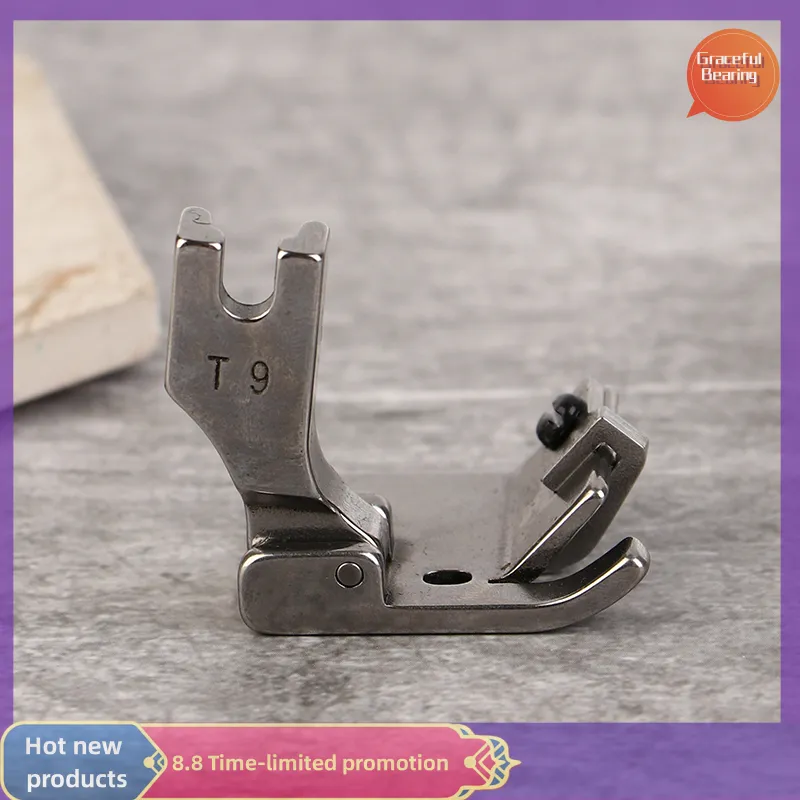 Multifunctional #T9 Adjustable Presser Foot Edge Guide Hemmer Foot