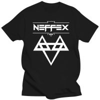 Large mens short sleeves Neffex 2 Logo White Mens Black Tshirt S5Xl Tee 4XL.5XL.6XL