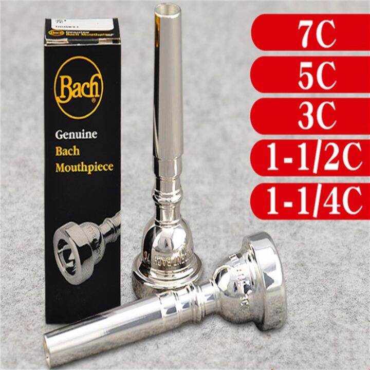 Vincent Bach 351 Series Standard Trumpet Mouthpiece 3C 5C 7C Silver