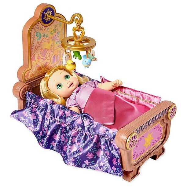 ใหม่พร้อมกล่อง-disney-animators-collection-rapunzel-baby-doll-and-crib-gift-set-ราคา-4-590-บาท