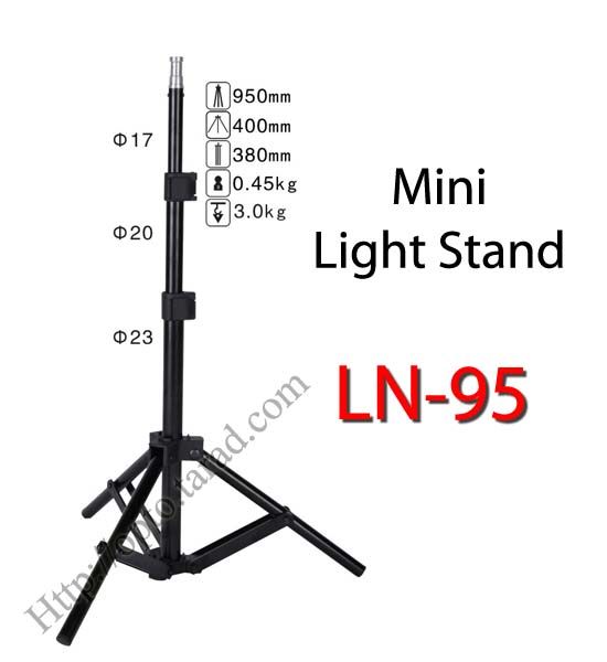 LN-95 Mini Light Stand for Flash Studio (H/95cm.)
