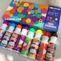 สี Super Dot รุ่นใหม่ 8 สี แท่งใหญ่ จับถนัดมือ สำหรับฝึกพัฒนากล้ามเนื้อมัดเล็ก