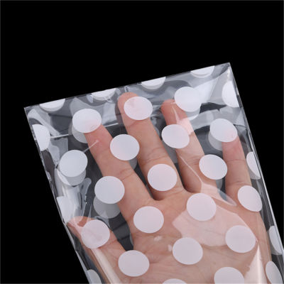 white Golden dots bag cookies diy Gift Bags for Christmas Party Candy Food&amp;Handmade soap Packag 100 Pcslot