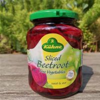 หัวกะหล่ำปลีแดงกวนลี่เยอรมันผักดอง Kuhne Sliced Beetroot Fine Vegetables