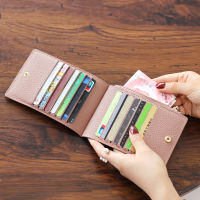 2021 New European and American Printing Big nd Ultra-Thin Womens Leather Card Holder Multi-Functional Credit Card Cover Womens Wallet Small