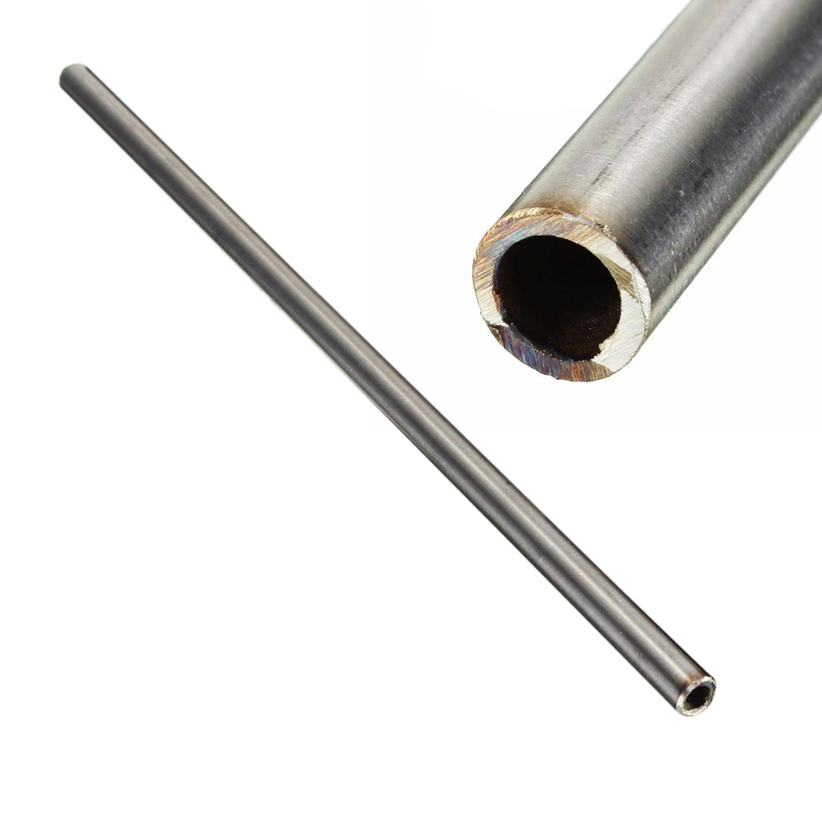 5x OD 15mm ID 12mm Length 200mm 304 Stainless Steel Metal Capillary Tube 