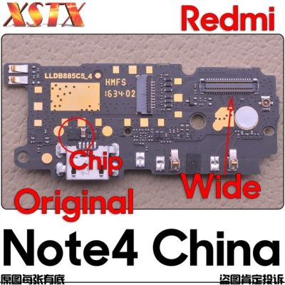 บอร์ดไมโครโฟนชาร์จพอร์ตขั้วต่อ Micro Usb แท่นชาร์จสำหรับ Xiaomi Redmi Note 4 4x สำหรับ Note4 Redmi