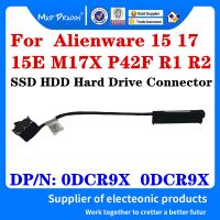 ใหม่ DCR9X 0DCR9X DC02C009B00สำหรับ Dell Alienware 15 17 15E M17X P42F R1 R2แล็ปท็อปสายเคเบิล HDD SSD ฮาร์ดดิสก์ไดรฟ์สายไฟ