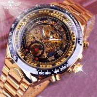 hot style mens watch double-sided hollow fully automatic mechanical waterproof luminous fashion genuine