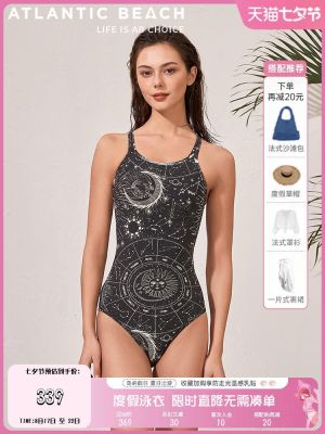 Atlanticbeach Swimsuit Female 2023 New One-Piece Swimsuit Fashion Racing Swimsuit Sexy And Thin