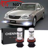 ชุดหลอดไฟตัดหมอก LED 9-32V สีขาว สําหรับ Toyota Camry Year 2002-2006-6000K (1 คู่)