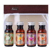 Satira Thai Flower Massage Oil Mini Set ชุดน้ำมันนวดขนาดพกพา หอมอบอวลด้วยกลิ่นดอกไม้ไทย จาก สถิรา