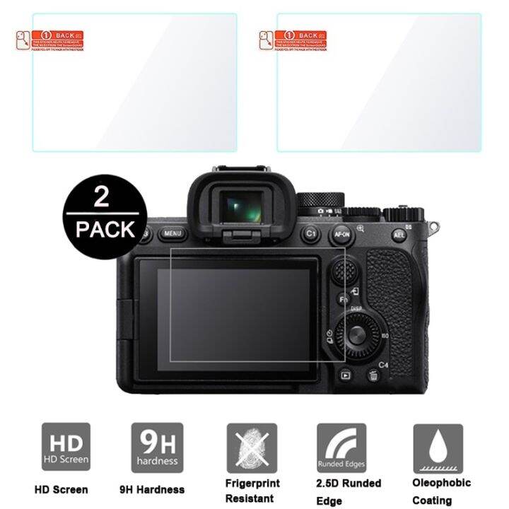 2PCS Tempered Glass For Sony A7IV A7 IV Mirrorless Camera Screen