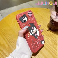 Jjlingji เคส S9e Vivo S9ลายการ์ตูนคุโรมิแบบนิ่มเคสมือถือนิ่มบางลายเคสขอบสี่เหลี่ยมด้านข้างเคสซิลิโคนนิ่มเคสป้องกันการกระแทก