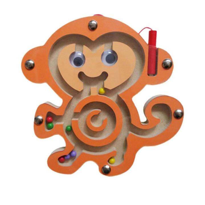 magnetic-maze-mini-maze-puzzle-games-magnetic-small-maze-wooden-develop-attention-learn-while-playing-for-kids-ages-3-activity-game-everyday