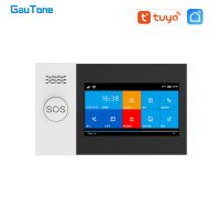 GauTone PG107 4.3inch Security Alarm Wifi GSM Alarm System for Home Support Tuya APP Call/SMS Remote Contorl