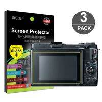 ปกป้องหน้าจอสำหรับกระจกเทมเปอร์3เท่าของ Canon Powershot G7 X G7X Mark II G5X G1X G9XII G9X G1XII G1XIII EOS RP 250D SL3กบฏ