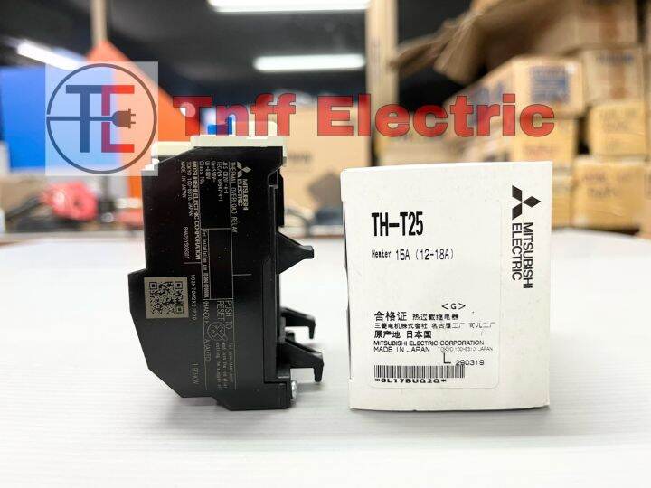 mitsubishi-โอเวอร์โหลด-รีเลย์-th-t25-5a-6-6a-9a-11a-15a-22a