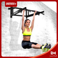 OneTwoFit บาร์โหน บาร์โหนติดผนัง ติดผนังหรือกําแพง สำหรับติดถาวร Wall Mounted Pull Up Bar อุปกรณ์ฟิตเนส ยืดตัว บริหารหน้าท้อง บาร์ดึงข้อ และวิด