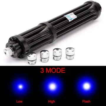 The Most Powerful Burning Laser Torch Focusable Blue Laser Pointer
