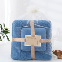 【CW】Microfiber Towel Set Coral Fleece Absorbent Hair Swimming Face Hand Bath Towel Sets Microfibre Bathroom Towel Sets