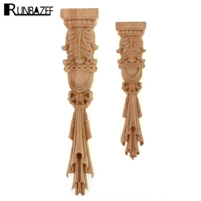 RUNBAZEF Carved Wood Stigma Corbel Pass European Style Home Decoration Accessories Rome Ornaments Figurines Miniatures Craft