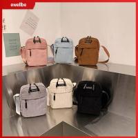 EWELLBE ผ้าลูกฟูก กระเป๋า Crossbody โทรศัพท์มือถือสำหรับมือถือ กระเป๋าใส่เงิน กระเป๋าถือทรงแมสเซนเจอร์ การเดินทางการเดินทาง สำหรับนักเรียน แพ็คเก็ตร้านขายของชำ