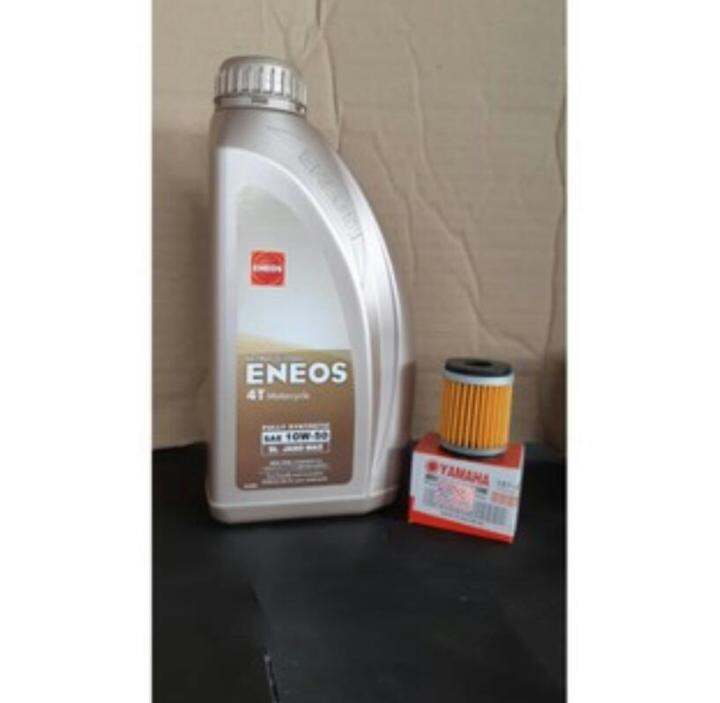 ENEOS 4T (FULLY SYNTHETIC ) SEA 10W50 + OIL FILTER YAMAHA ( ORIGINAL