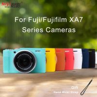 กระเป๋ากล้องเคสซิลิโคนสำหรับ XA5 Fujifilm X-A5 Fujifilm สมาร์ทมิเรอร์เลสกล้องดิจิตอลอุปกรณ์ฟูจิ