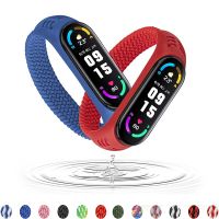 Nylon Braided Solo Loop for Xiaomi Mi band 4 6 Strap Bracelet belt Mi band 3 Miband 4 Wristband for xiaomi Mi band 3 5 watchband Smartwatches