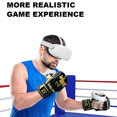 AMVR OOM VR Gaming Boxing Gloves for Oculus Quest 2 THRILL of the Fight Boxing Game Accessories Gloves