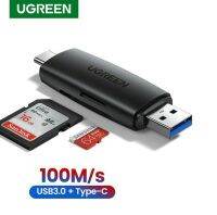 UGREEN รุ่น 80191 การ์ดรีดเดอร์ USB-C to USB3.0  SD Micro SD, TF, OTG สำหรับมือถือ, iPAD, คอมพิวเตอร์