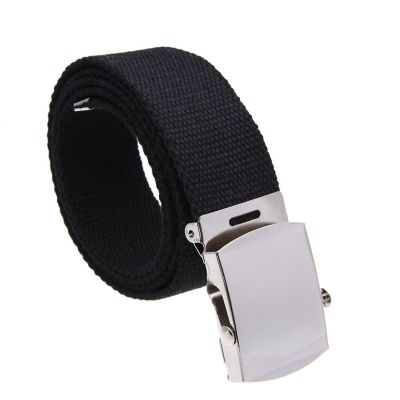 Cloth belt waistband Band Belt Black Men 38mm