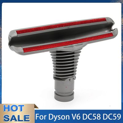 แปรงทำความสะอาด Dyson DC35 DC45 DC59 DC62 V6เครื่องดูดฝุ่นหัวดูดแบบใช้มือถือหัวดูดเครื่องนอนแปรงทำความสะอาดโซฟา