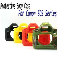 Jy12-61กล้อง Canon EOS เคสผิวซิลิโคนบอดี้อุปกรณ์ป้องกันฝาครอบสำหรับ Canon EOS 6D 80D 70D 600D 650D 700D 800D 77D ร่างกาย90D กล้อง DSLR