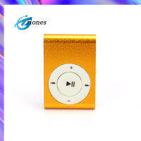 เครื่องเล่น Mp3ขนาดเล็กประเภทคลิปกีฬาลำโพงสเตอริโอดนตรีหูฟัง Usb สายชาร์จ3.5มม. รองรับการ์ด Tf