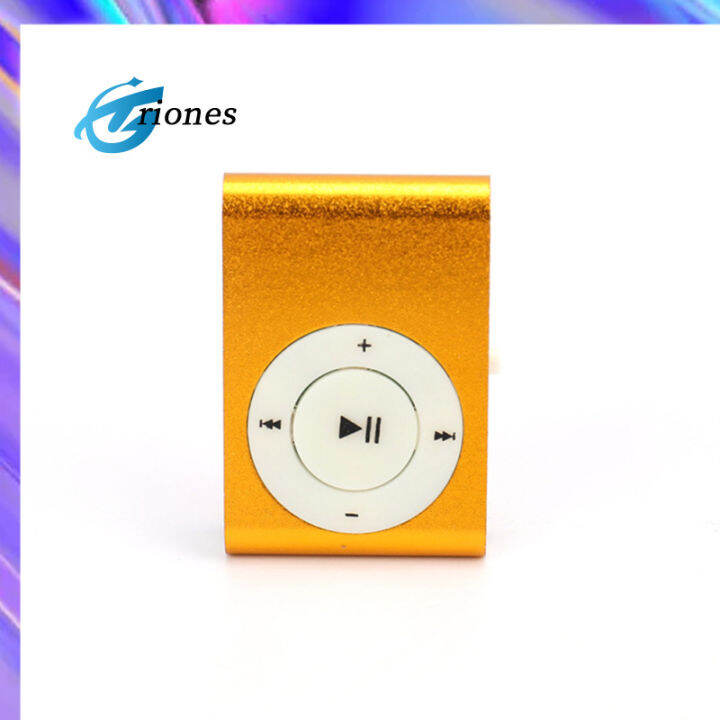 เครื่องเล่น-mp3ขนาดเล็กประเภทคลิปกีฬาลำโพงสเตอริโอดนตรีหูฟัง-usb-สายชาร์จ3-5มม-รองรับการ์ด-tf