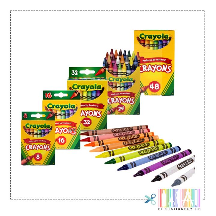 CRAYOLA Classic Crayon Preferred by Teachers / Original | Lazada PH