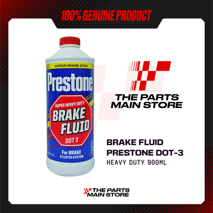 BRAKE FLUID PRESTONE DOT3 AS409 SUPER HEAVY DUTY 900ML Lazada PH