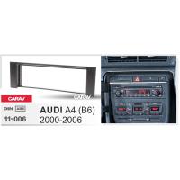 1 Din Fascia สำหรับ A4 AUDI (B6) ชุดติดตั้งเมาท์แผงควบคุมเสียงสเตอริโอปรับแผงอแดปเตอร์ CARAV 11-006